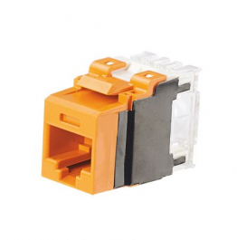 Panduit NK6X88MOR UTP RJ45 Cat 6A Keystone Punchdown Jack Module Orange