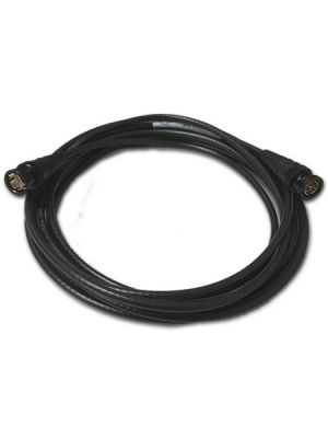 NoShorts RG59 Size 12G-SDI / 4K Precision Video BNC Cable - Black (12 FT)