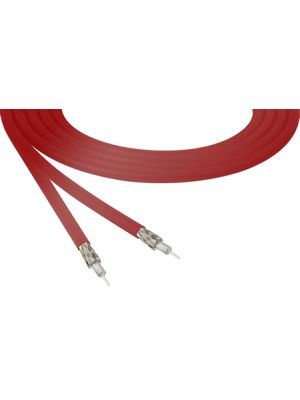 Belden 4855R 12G-SDI 4K Ultra-High-Definition Red Mini-Coax Cable - 23 AWG (By The Foot)