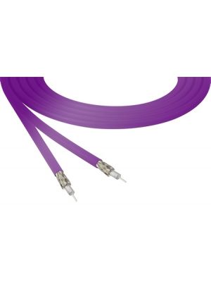 Belden 4855R 12G-SDI 4K Ultra-High-Definition Violet Mini-Coax Cable - 23 AWG