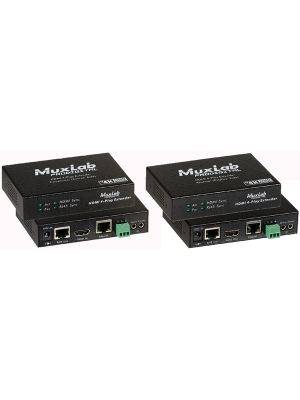 Muxlab 500456 HDMI 4-Play Extender Kit, UHD-4K
