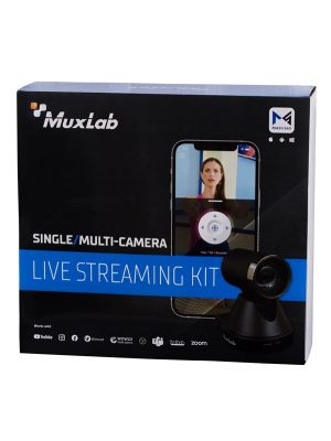 Muxlab 500786-POE MuxStream Single-Camera Pro Live Streaming Solution with PoE