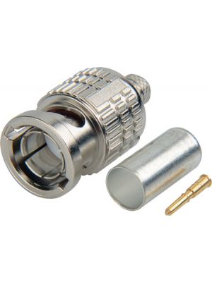 Canare BCP-B31F 75 Ohm Straight Type BNC Crimp Connector For L-3CFW
