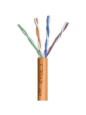 Belden 1583A Multi-Conductor Category 5e Nonbonded 4-Pair Cable - 24 AWG (by the foot) - Orange