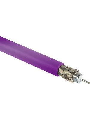 Belden 4694F 12G-SDI 4K Ultra-High-Definition Flexible Violet Coax Cable - 18 AWG