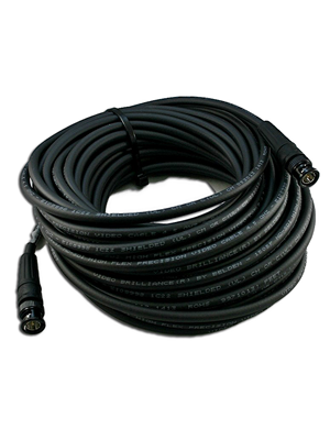 NoShorts 1694FBNC50BLK HD-SDI Flexible BNC Cable (50 FT - Black)