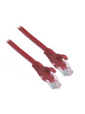 PacPro Cat6a UTP Red Patch Cord (5 FT)