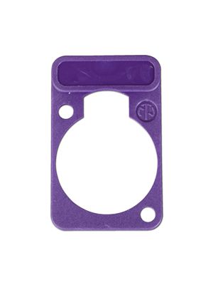 Neutrik DSS-VI D-Series Violet Lettering Plate
