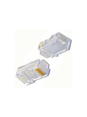 Pan Pacific PT-05E88-50UL  RJ45 Connector for CAT5E with Staggered Plug Configuration - (pack of 50)