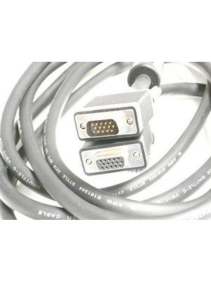 Pan Pacific S-H15MF-25-XL Super VGA Coax Style 15 Pin HD Cable Male to Female (25 FT)