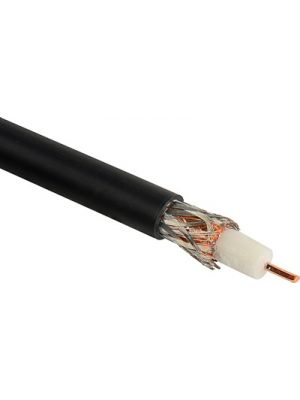 Canare L-5.5CUHD 12G-SDI 75 OHM Black Video Coaxial Cable - 16 AWG (200M Roll)