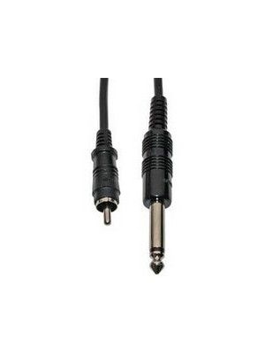 Mogami 3020 Audio Cable RCA Male to 1/4 Inch Male, Black  - 20 Feet