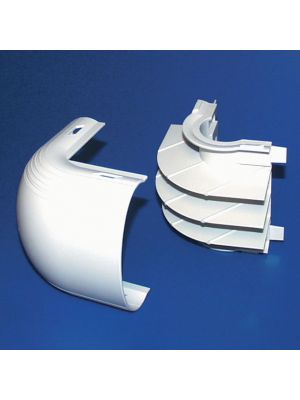 HellermannTyton MCRFW-EE-1 Multi-Channel Raceway External Elbow