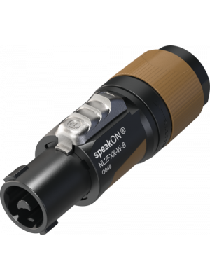 Neutrik NL2FXX-W-S 2-Pole speakON, screw, chuck, cable diameters 6 to 12 mm