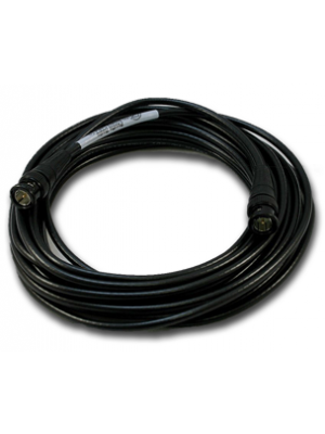 NoShorts 1855ABNC25BLK HD-SDI Mini Coax BNC Cable (25 FT - Black)