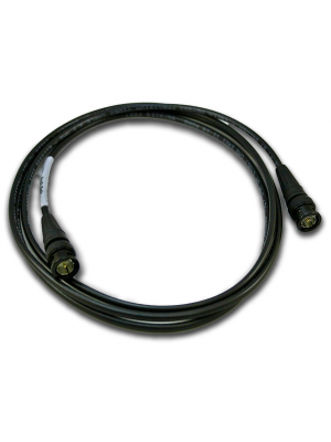 NoShorts 1855ABNC3BLK HD-SDI Mini Coax BNC Cable (3 FT - Black)