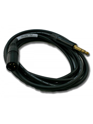 NoShorts 1/4 Inch Stereo Male TRS to XLR Male Cable (6 FT)