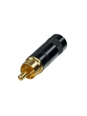 REAN NYS352BG RCA/Phono Plug Black/Gold