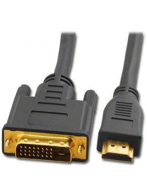 Pan Pacific S-HDMI-DVI-2  HDMI Male to DVI Male Cable - 2 Meters
