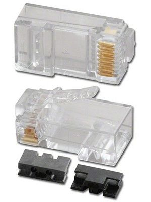 Pan Pacific PT-0688-UL50P1 RJ45 Connector for CAT6 (100 Pack)