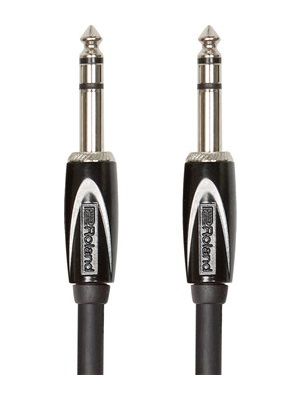 Roland RCC-10-TRTR Black Series 1/4-Inch Stereo Interconnect Cable (10 FT)