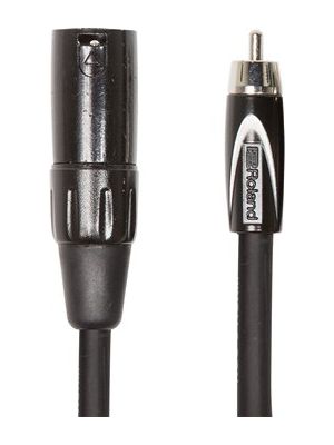 RCC-5-RCXM Black Series XLR Male to RCA Interconnect Cable (5 FT)