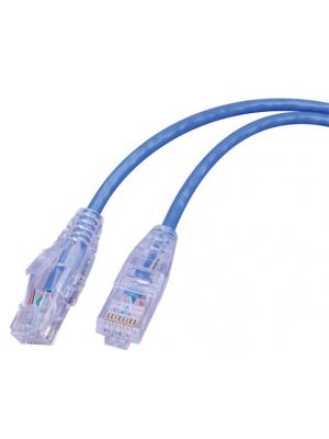 Vanco SCAT6-5BU Super Slim CAT6 (UTP) 550 MHz Network Patch Cable - Blue (5 FT)