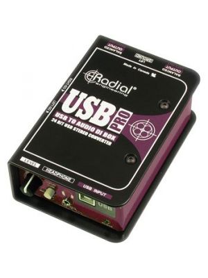 Radial Engineering USB-Pro Stereo USB Laptop Direct Box