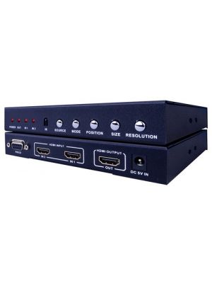 Vanco EVSW21MV Evolution 2×1 HDMI Switch with Multiview and PIP