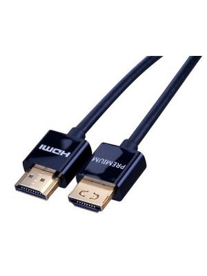 Vanco USCP06 Ultra Slim HDMI Premium Certified Cable 18Gbps 34AWG (6 FT)