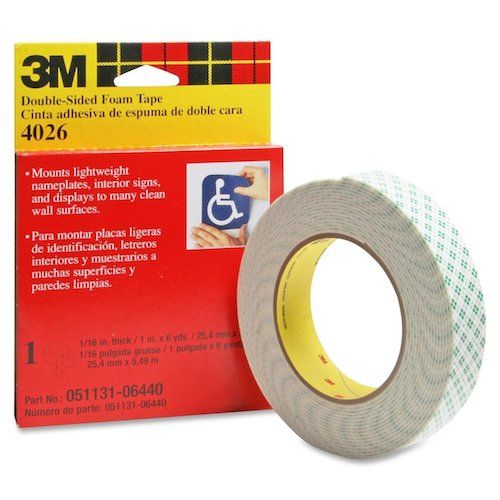 3m double sided tape 1 inch