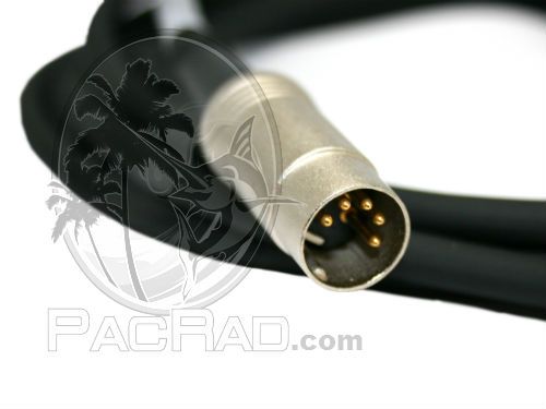 PacPro MIDI-10 MIDI Cable with 5 Pin DIN Plugs (10 Feet)