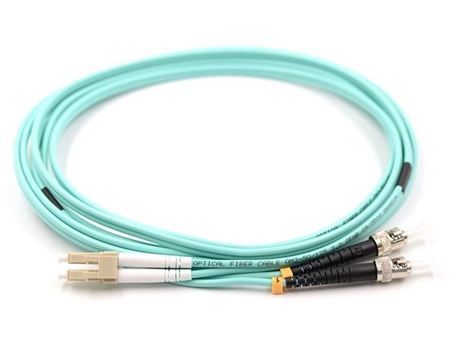 Pacpro G Dlc Dst 5m 1m Lc To St Duplex Om3 Multimode Patch Cable 1m