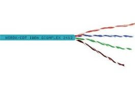 Belden 2412 Multi-Conductor Enhanced Cat 6 Nonbonded-Pair Cable (Green)