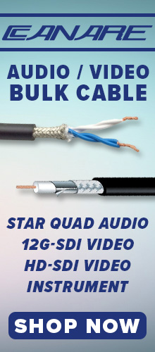 Canare Bulk Cable Products at PacRad